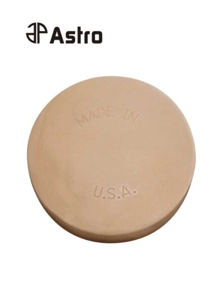 Astro Pneumatic® Smart Eraser® 400E Eraser Pad, 4 in Dia, 5/16-24 Arbor/Shank, 4000 rpm, Rubber, Beige