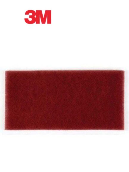 Scotch-Brite™ 64659 Non-Woven Durable Flex Hand Pad, 4-1/2 in W x 9 in L, 320/400 Grit, A Very Fine Grade, Maroon