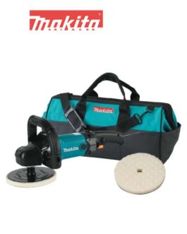 Makita® 9237CX2 Corded Electric Polisher And Sander Kit, 7 in Dia Pad, 5/8-11 Arbor, 0 to 3200 rpm, Electric Power