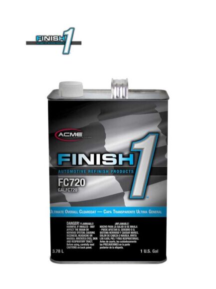Sherwin-Williams® Finish 1™ FC72016 Ultimate Overall Clear Coat, 1 gal, High Solids Content, 4:1 Mixing