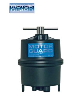 Motor Guard M-30 Submicronic Compressed Air Filter, 1/4 in NPT Port, 45 cfm, 0.01 micron, 175 deg F, 125 psi