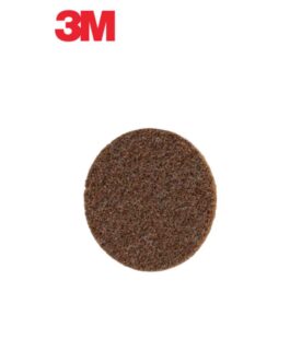 Scotch-Brite™ 07485 No Hole Non-Woven Surface Conditioning Disc, 3 in Dia, Coarse Grade, Aluminum Oxide Abrasive