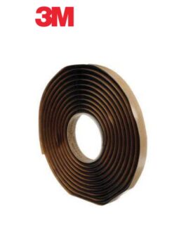 3M™ Windo-Weld™ 08611 Round Ribbon Sealer, 5/16 in x 15 ft Roll, Paste, Black