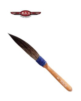 ANDREW MACK 10-0 10 Series Squirrel Hair Sword Pinstriping Brush, #0 Brush