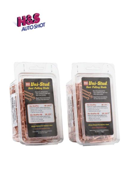 H&S Autoshot Uni-Spotter™ 1002 Heavy Weight Uni-Spotter Pulling Stud, 2.6 mm Dia, Copper-Coat