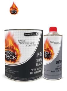 High Teck™ 1402-1 Series 1400 Acrylic Urethane Factory Pack 2K Single Stage Paint, 1 gal, Black