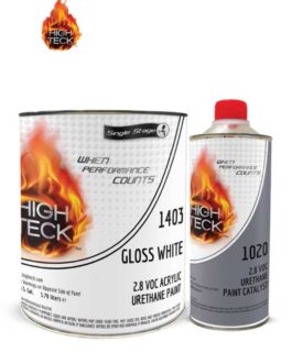 High Teck™ 1403-1 Series 1400 Acrylic Urethane Factory Pack 2K Single Stage Paint, 1 gal, White