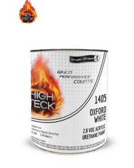 High Teck™ 1405-1 Series 1400 Acrylic Urethane Factory Pack 2K Single Stage Paint, 1 gal, Oxford White
