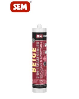 SEM® 29482 2-in-1 Seam Sealer, 9.5 oz Tube, Beige, Liquid, 24 hr Curing
