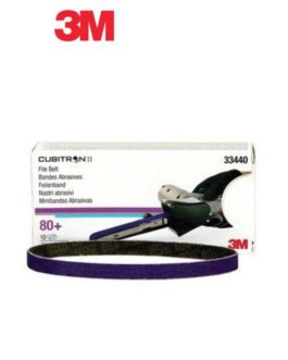 Cubitron™ II 33440 786F Series File Belt, 3/8 in W x 13 in L, 80+ Grit, Purple
