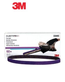 Cubitron™ II 33445 File Belt, 1/2 in W x 18 in L, 60 Grit, Purple