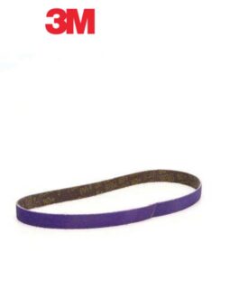 Cubitron™ II 33446 File Belt, 1/2 in W x 18 in L, 80 Grit, Purple