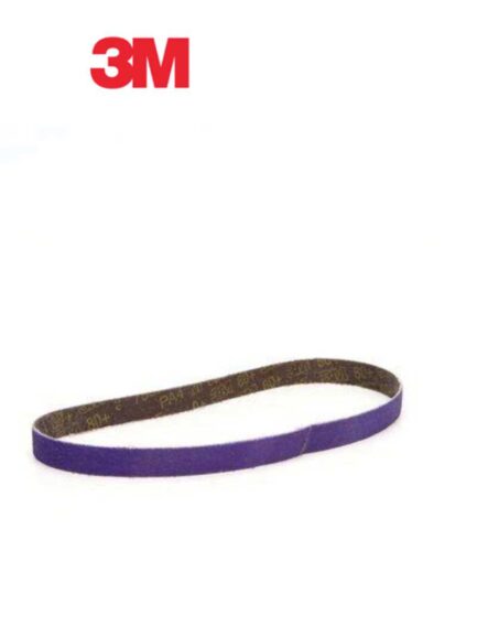 Cubitron™ II 33440 786F Series File Belt, 3/8 in W x 13 in L, 80+ Grit, Purple - Imagen 2