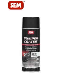 Bumper Coater™ 39103 Flexible Bumper Coater, 16 oz Aerosol Can, Black, 10 sq-ft at 1 mil DFT Coverage