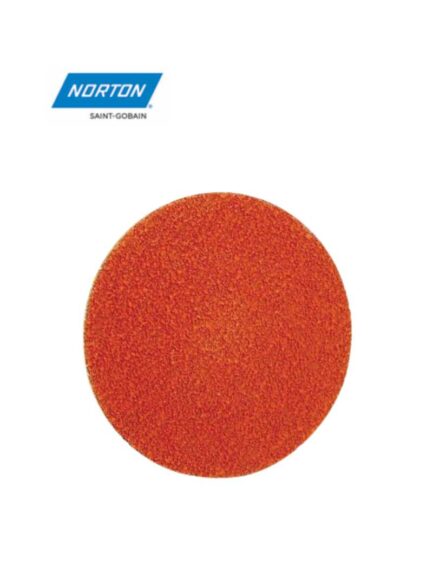 Norton® Blaze® Speed-Lock® 62324 R980P Series Quick Change Grinding Disc, 2 in Dia, 80 Grit, Orange