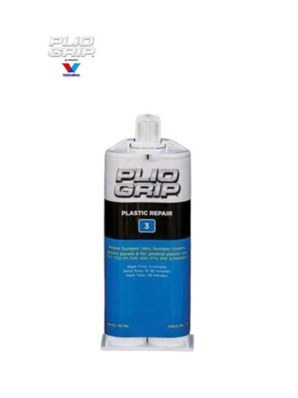 PLIOGRIP® Plastic Repair 3 8001 Plastic Repair, 220 mL Cartridge, Beige (Part A), Black (Part B)