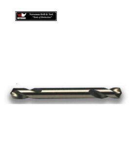 Norseman™ 95980 Super Premium Type 140-G Twin End Drill Bit, 1/8 in Dia, 1-15/16 in OAL, Hi-Molybdenum Tool Steel