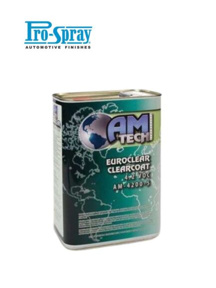 PROSPRAY® AmTech™ AM-4200-5 4.2 VOC EuroClear Clearcoat, 5 L Can, 499 g/L VOC, 2:1 Mixing