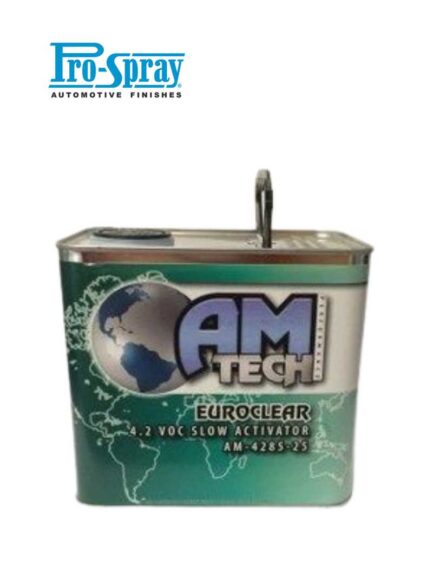 PROSPRAY® AmTech™ AM-4285-25 Slow Clearcoat Activator, 2 L Can, Clear, Liquid