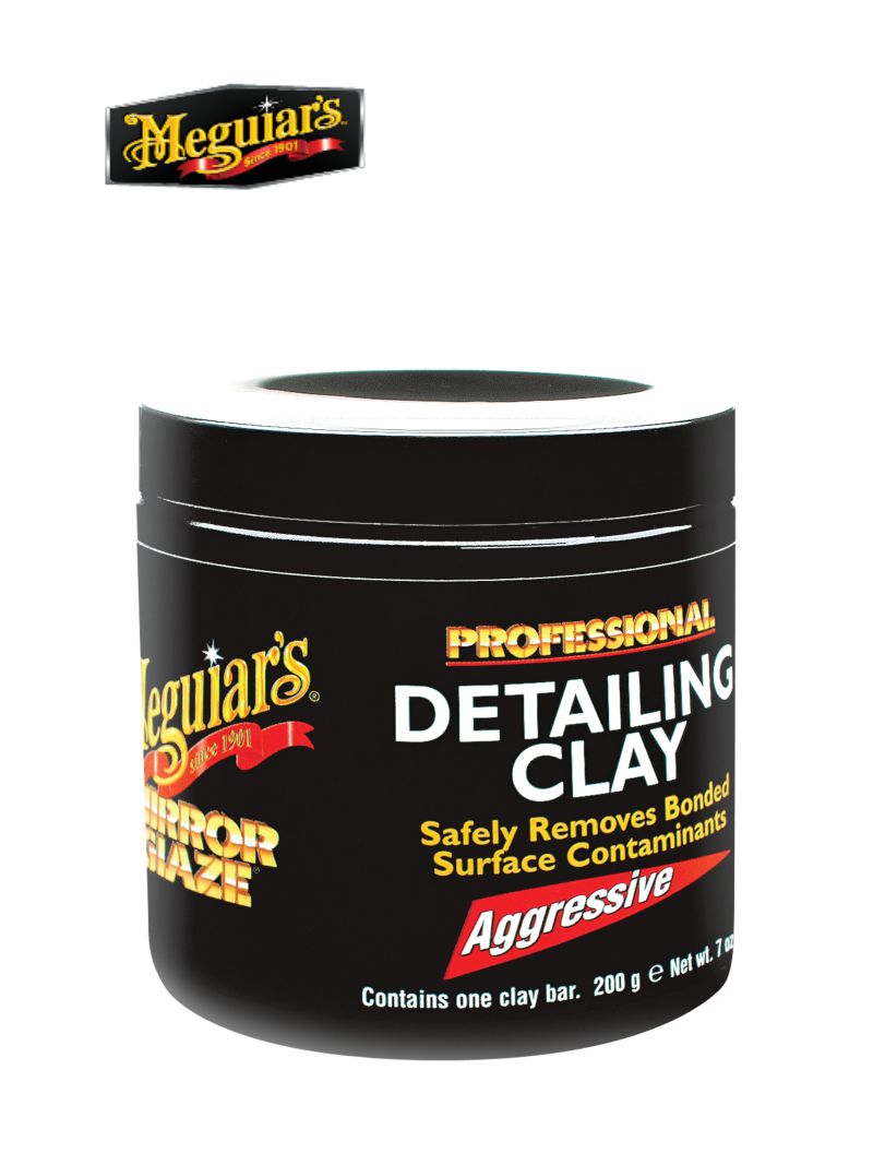 Meguiar's® Mirror Glaze® C2100 Professional Detailing Clay, 200 g Clay Bar, Red, Solid, 1:1 Mixing