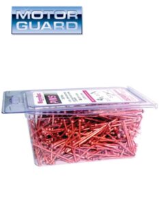 MOTOR GUARD J20014 Draw Pin, 2 mm Dia, Steel, Copper-Coat