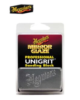 Meguiar’s® Mirror Glaze® Professional Unigrit® K1000 Hi-Tech Finesse Sanding Block, 1000 Grit