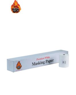 High Teck™ White Guard MP600W-6 Premium Masking Paper, 6 in W x 750 ft L, 24 lb Basis