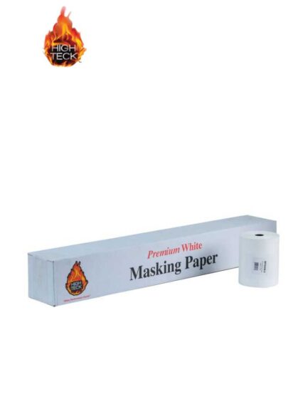 High Teck™ White Guard MP600W-6 Premium Masking Paper, 6 in W x 750 ft L, 24 lb Basis