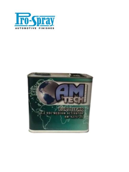 PROSPRAY® AmTech™ AM-4275-25 Medium Clearcoat Activator, 2 L Can, Clear, Liquid