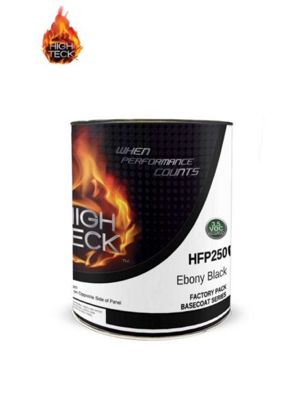 High Teck™ HFP250C-1 Series HFP Low VOC Urethane Basecoat, 1 gal, Black, 6.8 lb/gal VOC