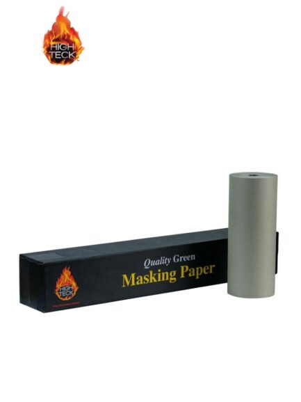 High Teck™ MP3100G-18 Masking Paper, 18 in W x 1000 ft L, Green, 28 lb Basis